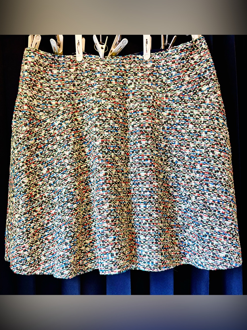Multicolour Akris Punto Tweed A-Line Women’s Skirt